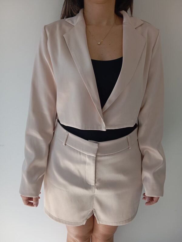 MOLDE BLAZER CROPPED P-M-G-GG